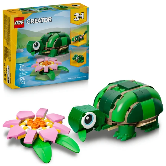 LEGO Creator 31377 Teknős tavirózsával LEGO Creator 31377 Teknős tavirózsával