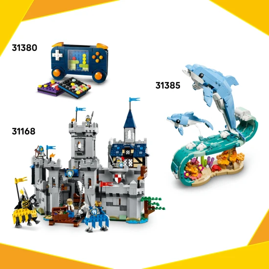 LEGO CREATOR 31382 Aranyos állatok: Játékos kiskutya