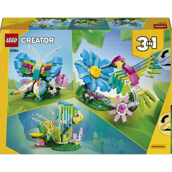 LEGO CREATOR 31384 Vadállatok: Színes kolibri