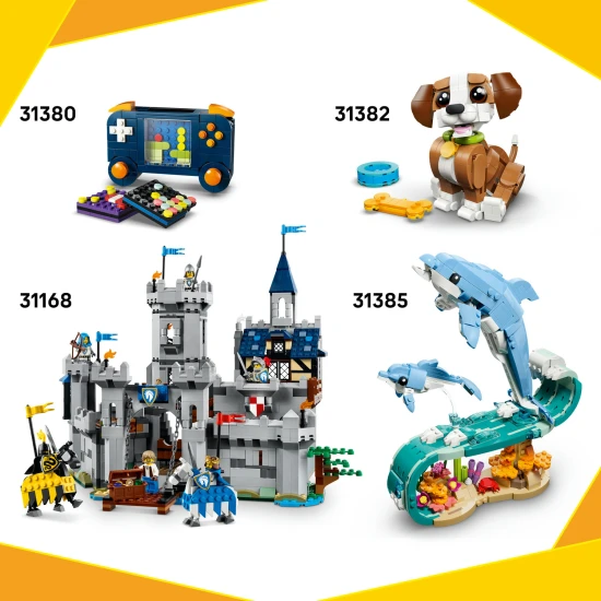 LEGO CREATOR 31384 Vadállatok: Színes kolibri
