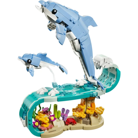 LEGO CREATOR 31385 Tengeri állatok Gyönyörű delfinek