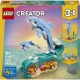 LEGO CREATOR 31385 Tengeri állatok Gyönyörű delfinek