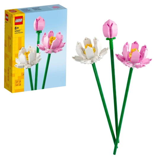 LEGO 40647: gyönyörű virágzó lótuszvirág