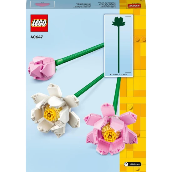 LEGO 40647: gyönyörű virágzó lótuszvirág