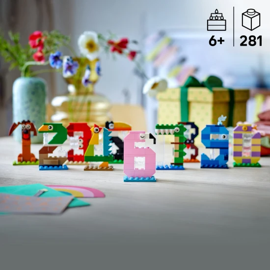LEGO 40807 Születésnapi számok LEGO 40807 Születésnapi számok