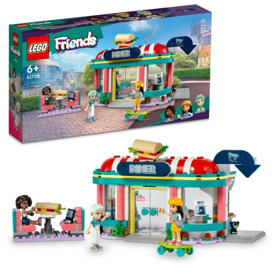 LEGO Friends Bistro Heartlake városában - szórakozás 6 éves kortól