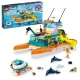 LEGO Friends tengeri mentőcsónak – kaland a vízen