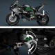 LEGO® Technic Kawasaki Ninja H2R motorkerékpár (42170) - modell kormányzással, felfüggesztéssel, sebességváltóval és mozgó motorral