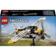 LEGO® Technic 42198 Repülőgép a távoli területekre – Forgó propellerrel és zebrával rendelkező modell.