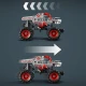 LEGO TECHNIC 42200 Monster Jam ThunderROARus tekercsmotorral LEGO® Technic 42200 Monster Jam™ ThunderROARus™ – Monster truck kihúzható motorral, valósághű részletekkel és agresszív kialakítással.