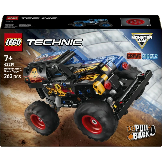LEGO 42219 Monster Jam™ Grave Digger™ Tűz és jég LEGO 42219 Monster Jam™ Grave Digger™ Tűz és jég