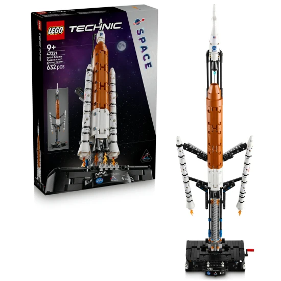 LEGO 42221 NASA Artemis Space Launch System rakéta LEGO 42221 NASA Artemis Space Launch System rakéta