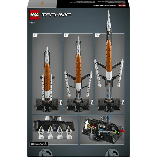 LEGO 42221 NASA Artemis Space Launch System rakéta LEGO 42221 NASA Artemis Space Launch System rakéta