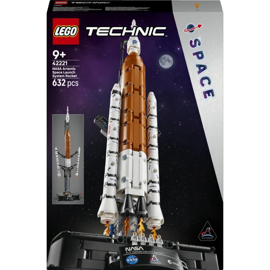 LEGO 42221 NASA Artemis Space Launch System rakéta LEGO 42221 NASA Artemis Space Launch System rakéta