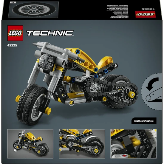 LEGO Technic 42225 Sárga motorkerékpár LEGO Technic 42225 Sárga motorkerékpár