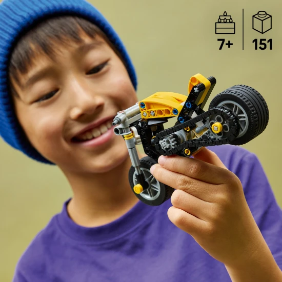 LEGO Technic 42225 Sárga motorkerékpár LEGO Technic 42225 Sárga motorkerékpár