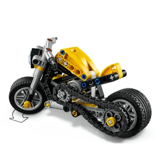 LEGO Technic 42225 Sárga motorkerékpár LEGO Technic 42225 Sárga motorkerékpár