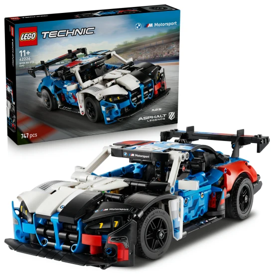 LEGO Technic 42226 BMW M4 GT3 EVO versenyautó LEGO Technic 42226 BMW M4 GT3 EVO versenyautó