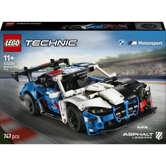 LEGO Technic 42226 BMW M4 GT3 EVO versenyautó LEGO Technic 42226 BMW M4 GT3 EVO versenyautó