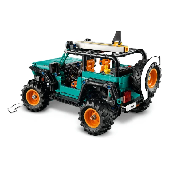 LEGO Technic 42227 Jeep® Wrangler Rubicon SUV LEGO Technic 42227 Jeep® Wrangler Rubicon SUV