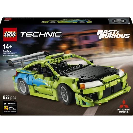 LEGO Technic 42229 Halálos iramban Mitsubishi Eclipse autó LEGO Technic 42229 Halálos iramban Mitsubishi Eclipse autó