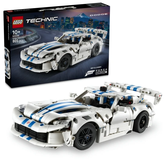 LEGO Technic 42234 Dodge Viper GTS-R sportautó LEGO Technic 42234 Dodge Viper GTS-R sportautó