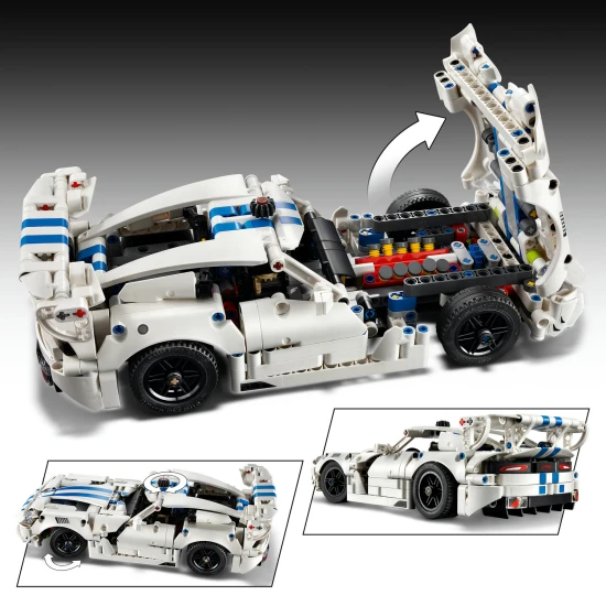 LEGO Technic 42234 Dodge Viper GTS-R sportautó LEGO Technic 42234 Dodge Viper GTS-R sportautó