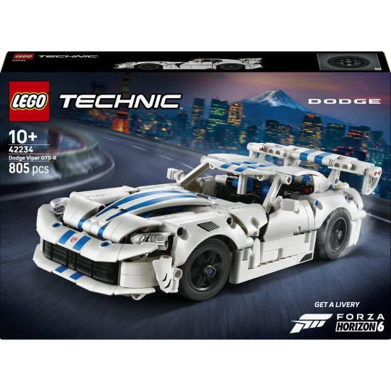 LEGO Technic 42234 Dodge Viper GTS-R sportautó LEGO Technic 42234 Dodge Viper GTS-R sportautó
