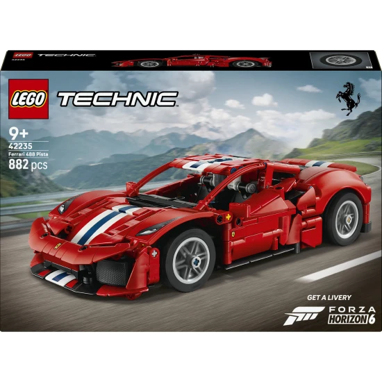 LEGO Technic 42235 Ferrari 488 Pista autó LEGO Technic 42235 Ferrari 488 Pista autó
