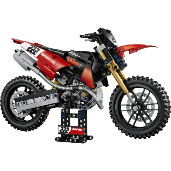 LEGO Technic 42238 Ducati Desmo450 MX Factory motorkerékpár LEGO Technic 42238 Ducati Desmo450 MX Factory motorkerékpár