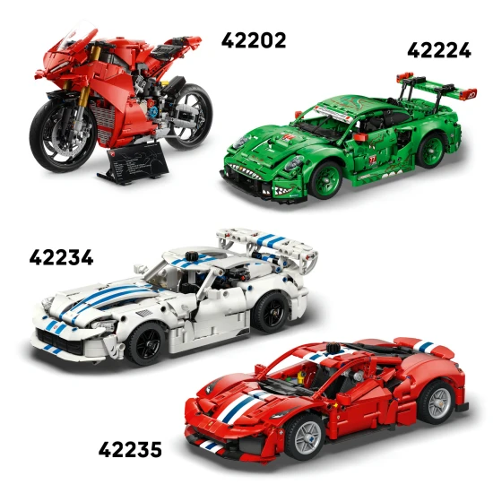 LEGO Technic 42238 Ducati Desmo450 MX Factory motorkerékpár LEGO Technic 42238 Ducati Desmo450 MX Factory motorkerékpár