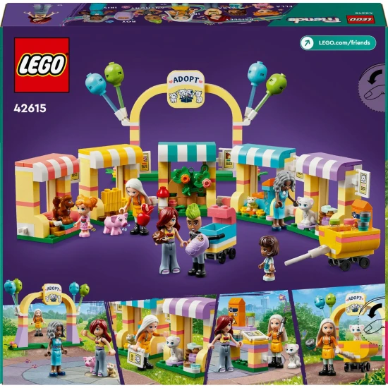 LEGO Friends Animal Adoption Day – állatszeretettel teli játék