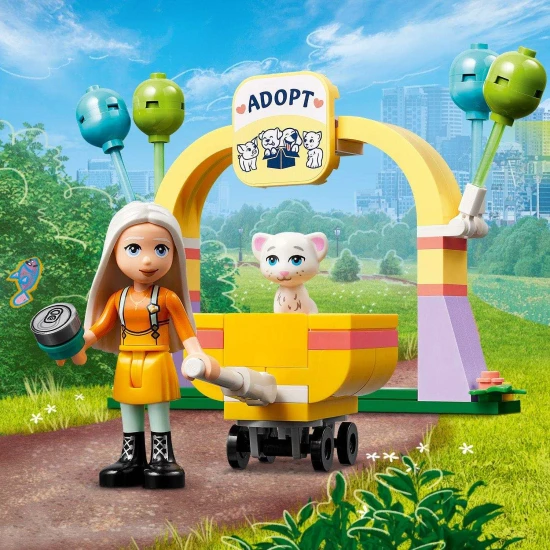LEGO Friends Animal Adoption Day – állatszeretettel teli játék