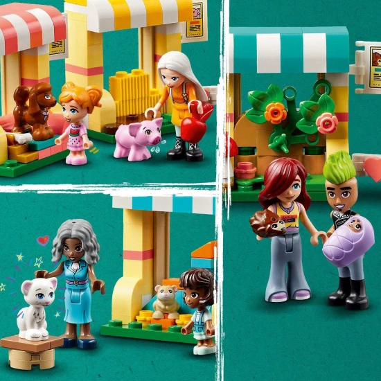 LEGO Friends Animal Adoption Day – állatszeretettel teli játék