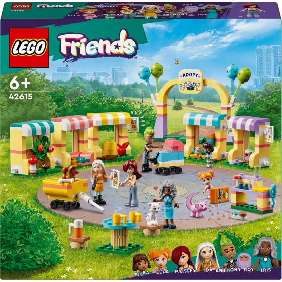 LEGO Friends Animal Adoption Day – állatszeretettel teli játék