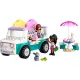 LEGO® Friends 42644 Ice Cream Truck – Játékok gyerekeknek mini babákkal, nyuszival és fagylaltkellékekkel.