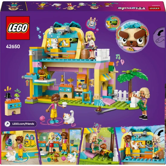 Szórakoztató LEGO Friends készlet kis állatbarátoknak