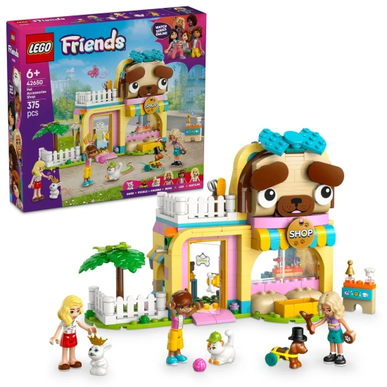 Szórakoztató LEGO Friends készlet kis állatbarátoknak