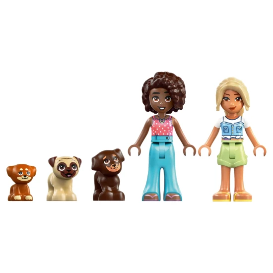 LEGO Friends 42665 Játszótér kölyökkutyáknak LEGO Friends Játszótér kölyökkutyáknak – imádnivaló szórakozás a kis kutyabarátoknak