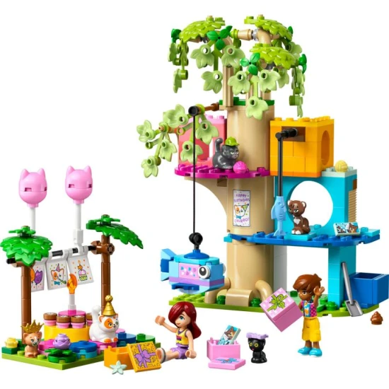 LEGO Friends macska születésnapi partija – Szórakozás a kis macskaimádóknak!