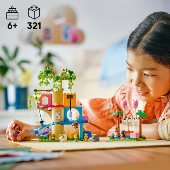 LEGO Friends macska születésnapi partija – Szórakozás a kis macskaimádóknak!