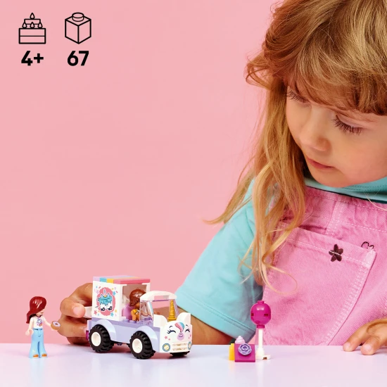 LEGO Friends 42675 Egyszarvú szállítóautó tortával