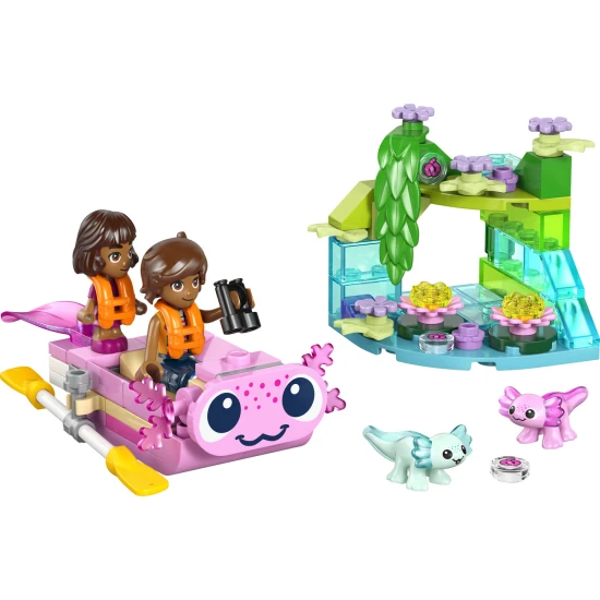 LEGO Friends 42681 Kalandcsónak axolotlokkal