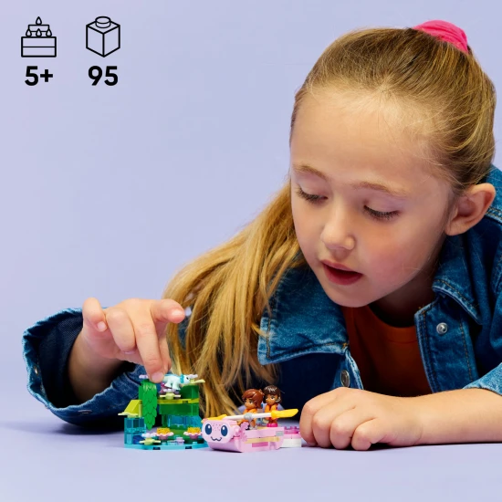 LEGO Friends 42681 Kalandcsónak axolotlokkal