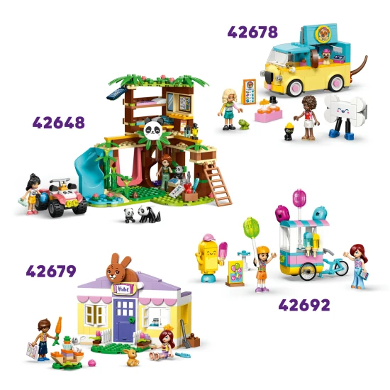 LEGO Friends 42681 Kalandcsónak axolotlokkal