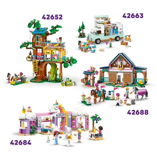 LEGO Friends 42687 Liann családi háza LEGO Friends 42687 Liann családi háza