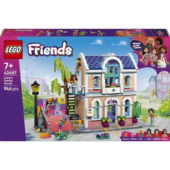 LEGO Friends 42687 Liann családi háza LEGO Friends 42687 Liann családi háza