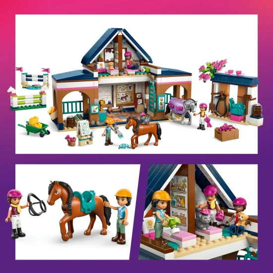 LEGO Friends 42688 Lovarda és lovasiskola