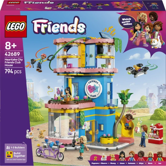 LEGO Friends 42689 Heartlake City barátság klubház LEGO Friends 42689 Heartlake City barátság klubház