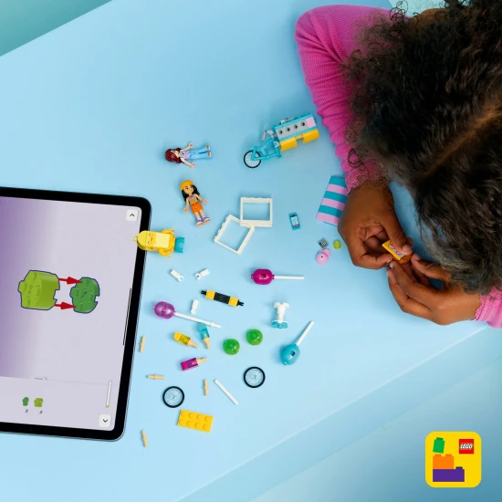 LEGO Friends 42692 Jégkrémes és lufi stand